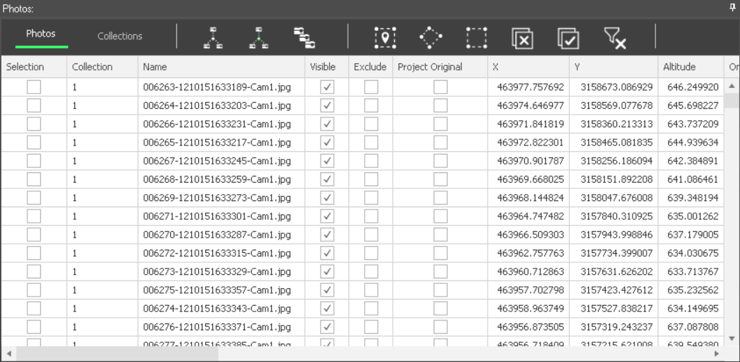 Graphical user interface, table Description automatically generated