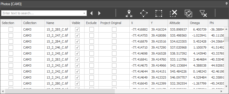 Graphical user interface, application, table, Excel Description automatically generated