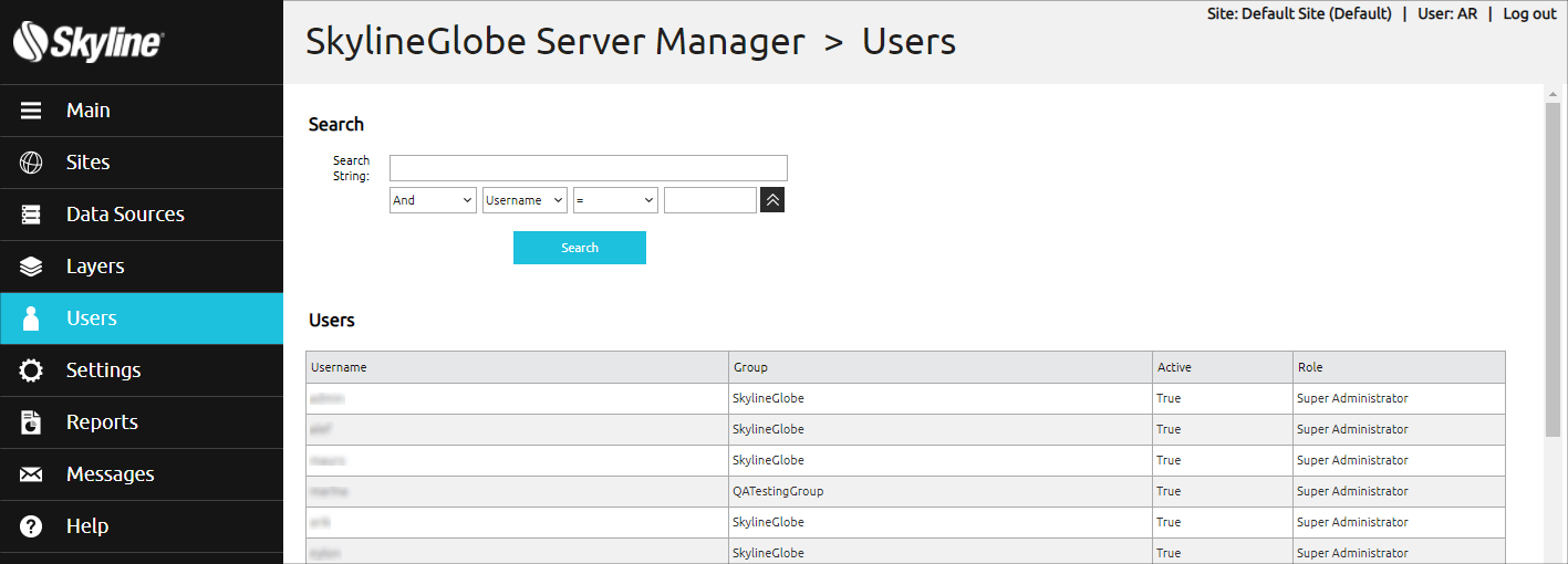 Graphical user interface, table Description automatically generated