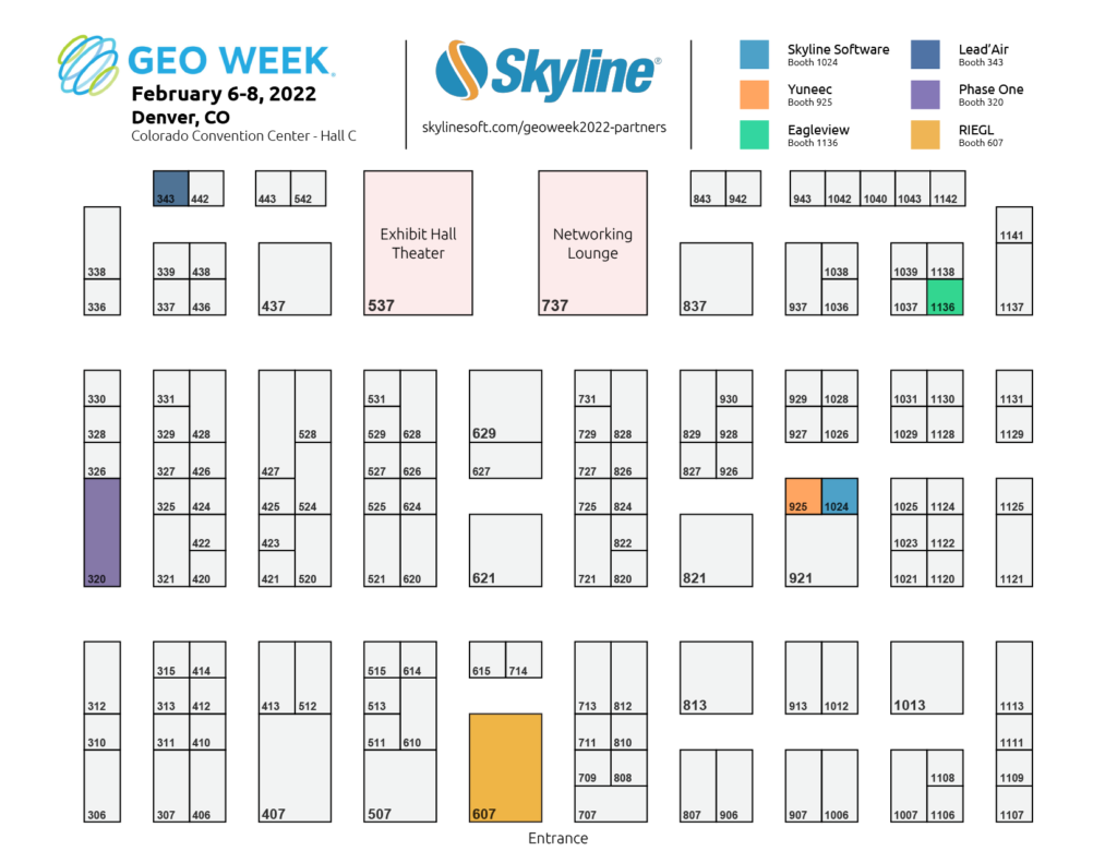 Geo Week 2022 - Socios - Skyline Software